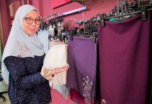Muslimah architects craft beaded hijab line