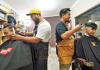 The unlikely duo behind Belait’s first all local barbershop