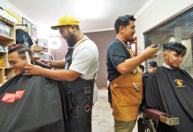 The unlikely duo behind Belait’s first all local barbershop