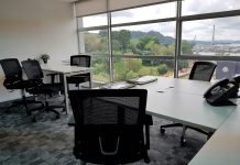 Regus offering flexible, fully catered work spaces for businesses