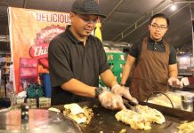 Perayaan’s most outrageous hot dog: California Chilli Beef