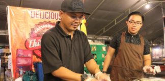 Perayaan’s most outrageous hot dog: California Chilli Beef