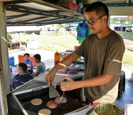 From father to son: the stadium burger that’s still around