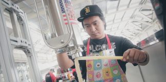 Higher education graduates set up at all-new Gadong night market