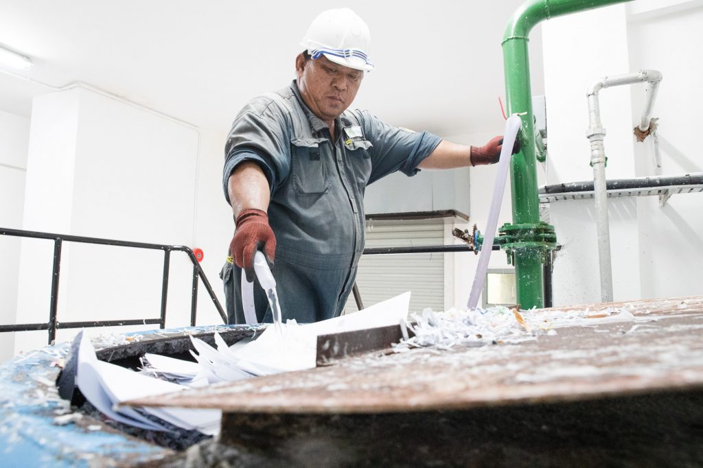 Brunei's first mass produced toilet tissue, made 100 from recycled