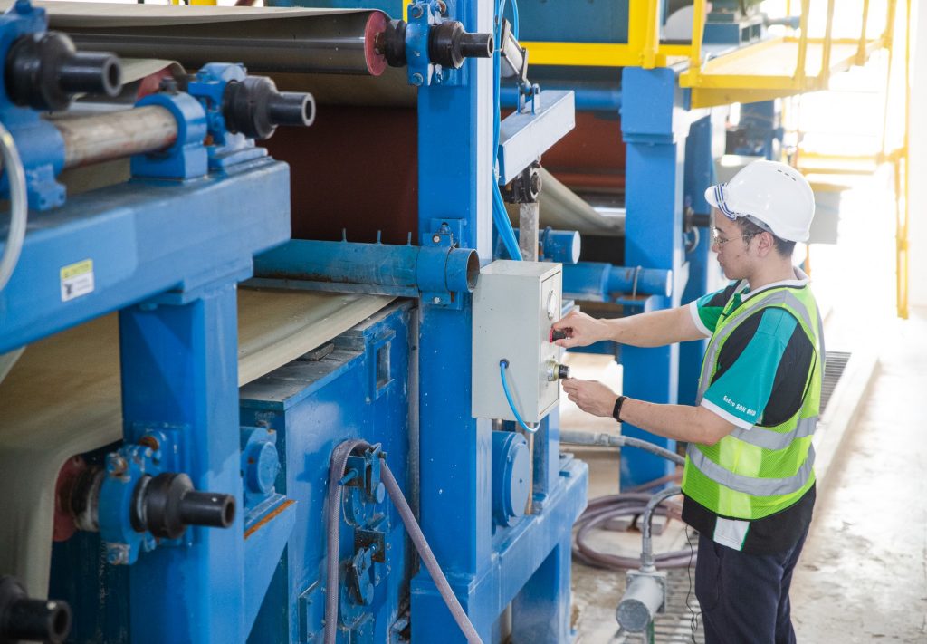 Brunei's first mass produced toilet tissue, made 100 from recycled