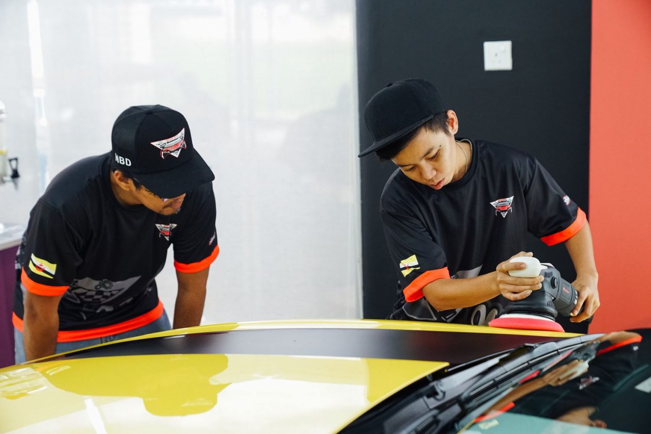 From roadside car wash to detailing centre Matuka R Biz Brunei