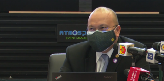 COVID hospitalisation main concern for transition phase Minister of Health YB Dato Dr Hj Mohd Isham speaking at the COVID-19 press conference