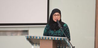 Brunei initiates contribution for ASEAN SME Policy Index 2024 Brunei ACCMSME represetnative Norlela speaking at ASPI kick off ceremony