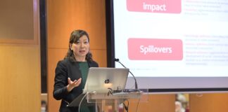 Call for art council establishment to support industry’s development CEO of SynARTgy Dr Yap delivering her presentation on arts and culture industry