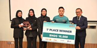 SkyVision’s AI surveillance wins inaugural Innovate Challenge MTIC Permanent Secretary Hj Md Nazri (R) presenting the first place award for the Innovate Challenge to SkyVision.