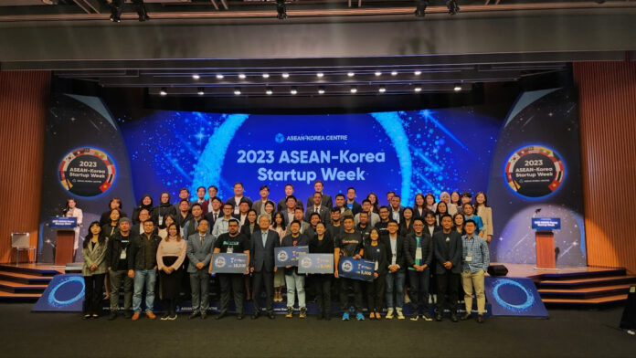 010724-akstartupweek Startups participating in last year's edition of the ASEAN-Korea Startup week. Picture: The Korea Herald