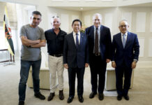 The Airport Economist features Brunei’s economic diversification efforts AE crew with second MOFE Minister