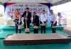 VidDaCom to become first local owner-operator of mud plant Representatives from BEDB, SLB, VidDaCom, BSP and BIBD mark the groundbreaking of VidDaCom’s Liquid Mud Plant.