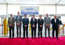 Brunei begins industrial shipbuilding at Anson Group photo of Anson International, government and industry representatives at the Hull 211 shipbuilding commencement ceremony at Pulau Muara Besar.
